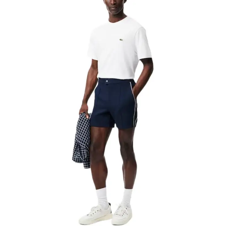 LACOSTE Sports Shorts Men's Midnight Blue-4