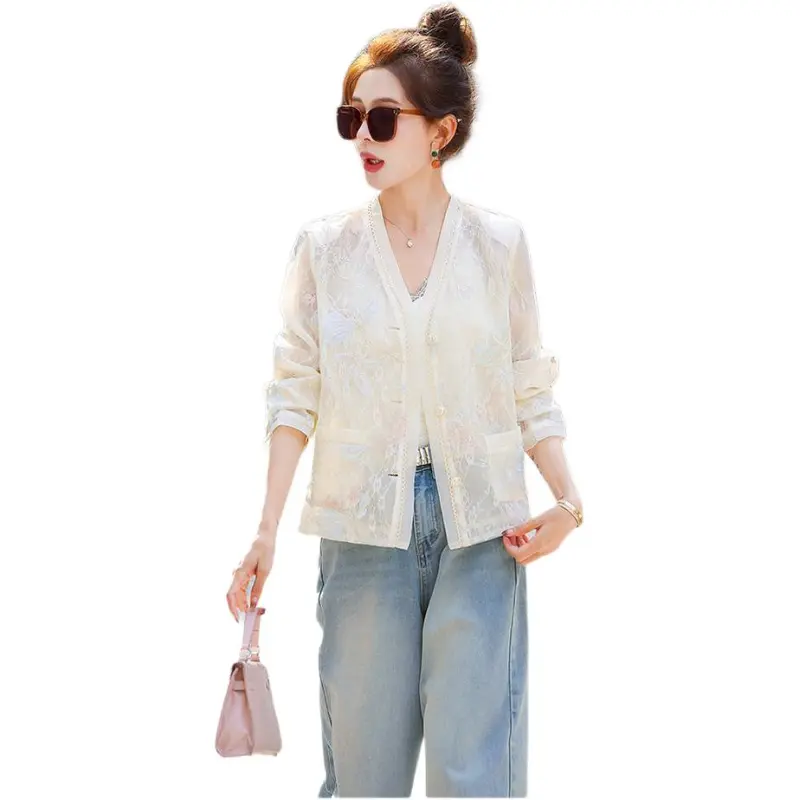 Fele.d Cropped Coats Women's Image Color-2