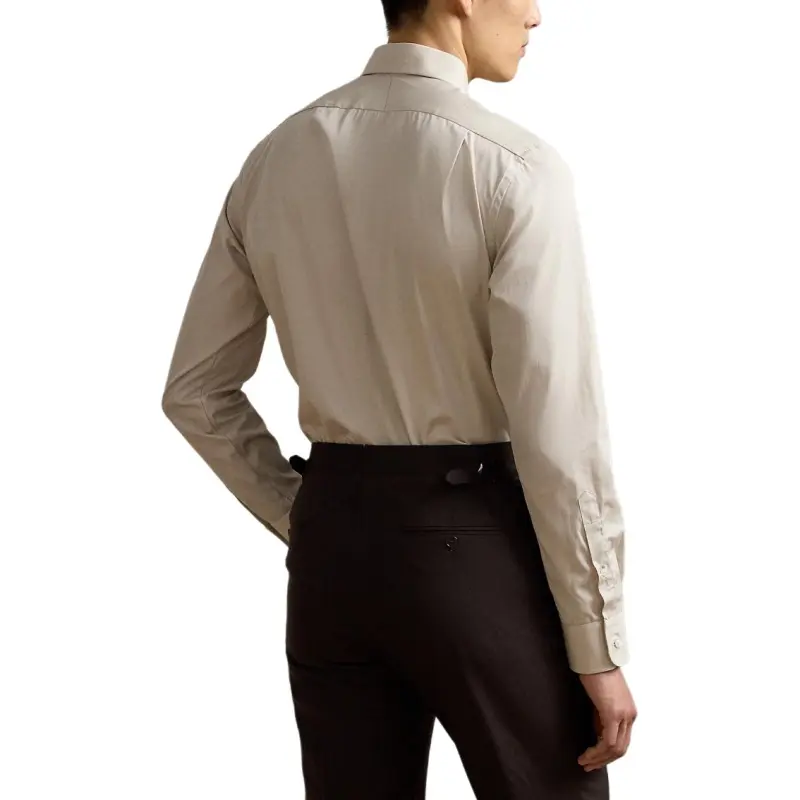 Ralph Lauren Purple Label Shirt Men's Beige-1
