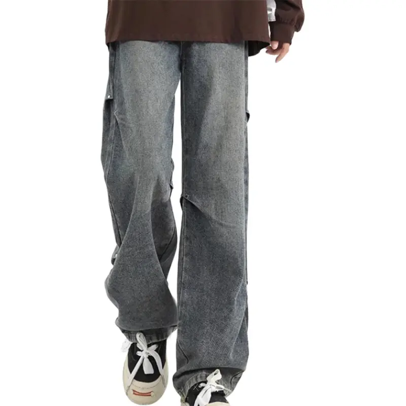 PAINT STAIN Jeans Unisex Dark Purple-62
