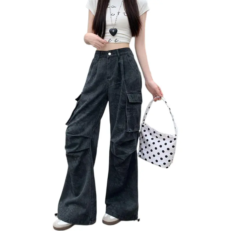 GOSO Jeans Women's Black Gray Color-1