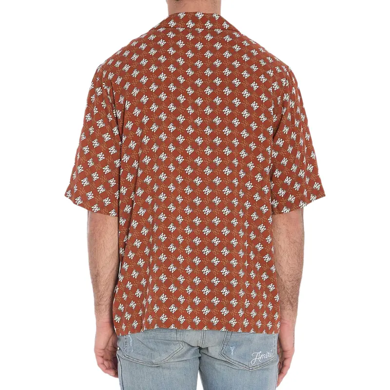 AMIRI Monogram Short Sleeved Shirt-1