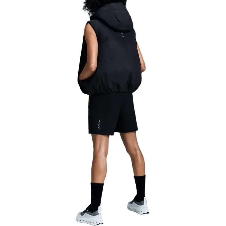 On x LOEWE Puffer Vest Vest Women's Black-1