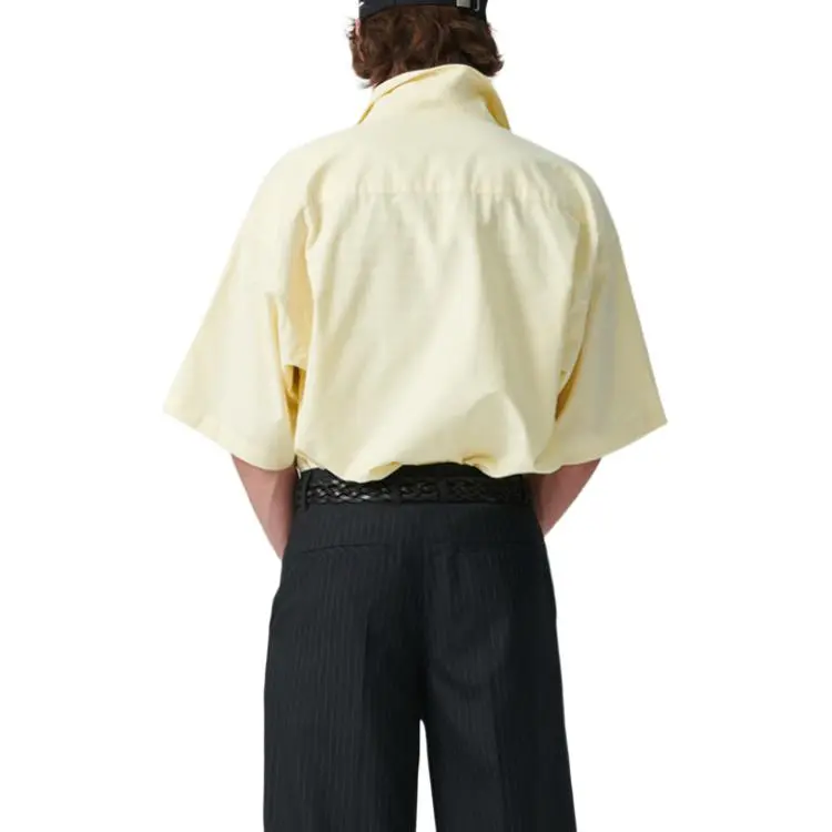 Beyond Closet Shirts Men Yellow-4