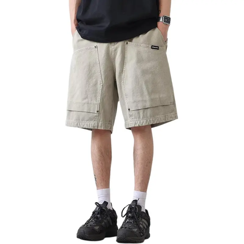 Weles Casual Shorts Unisex Gray-1