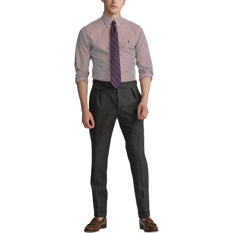 Polo Ralph Lauren SS24 Shirt Men's Burgundy-1