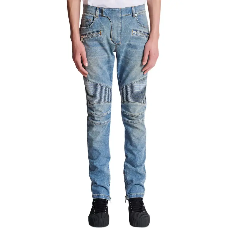 BALMAIN Jeans Men Blue-1