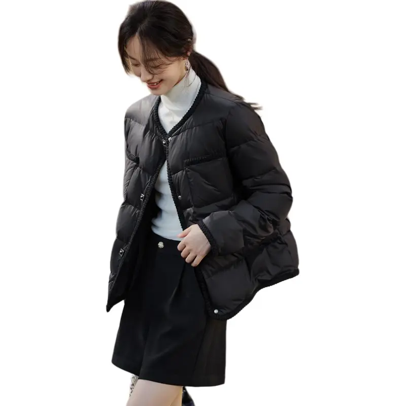 Mo Han Yi Mei Down Jacket Women's Black-3