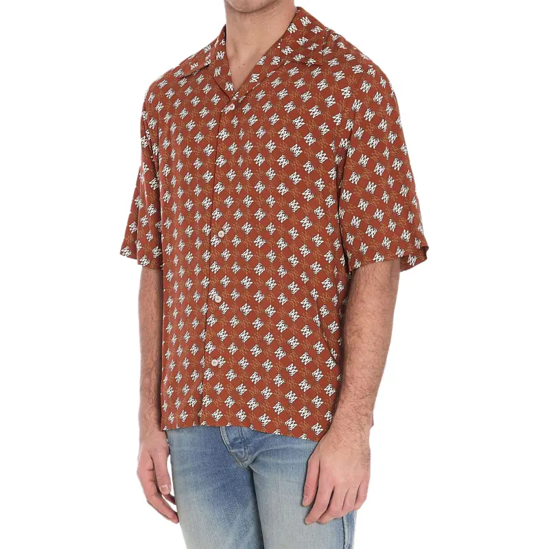 AMIRI Monogram Short Sleeved Shirt-2