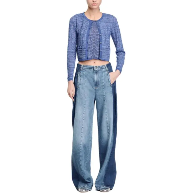 Sandro Glitter knit Cardigan-3