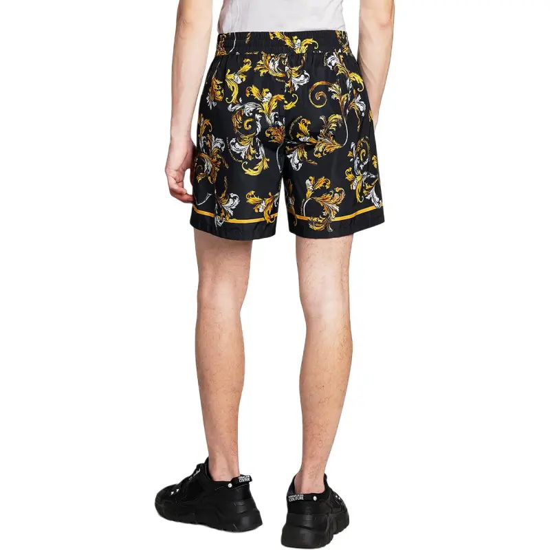 VERSACE JEANS COUTURE Casual Shorts Men's Black Gold-3