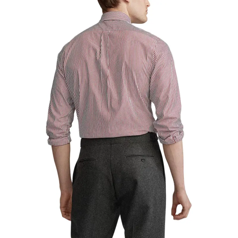 Polo Ralph Lauren SS24 Shirt Men's Burgundy-3