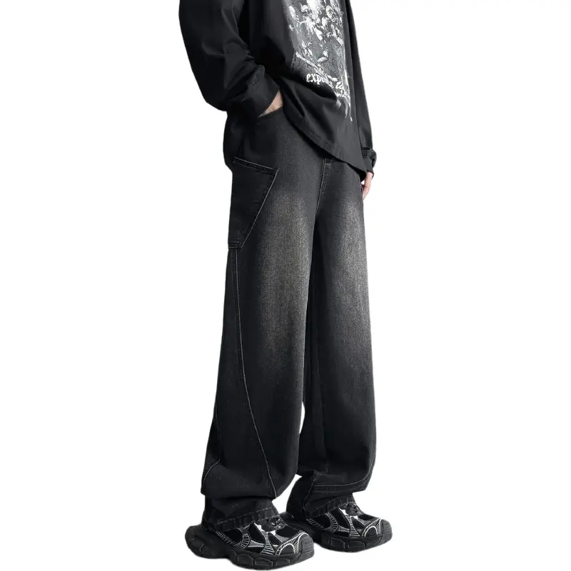 FONDLOOK Jeans Unisex-8