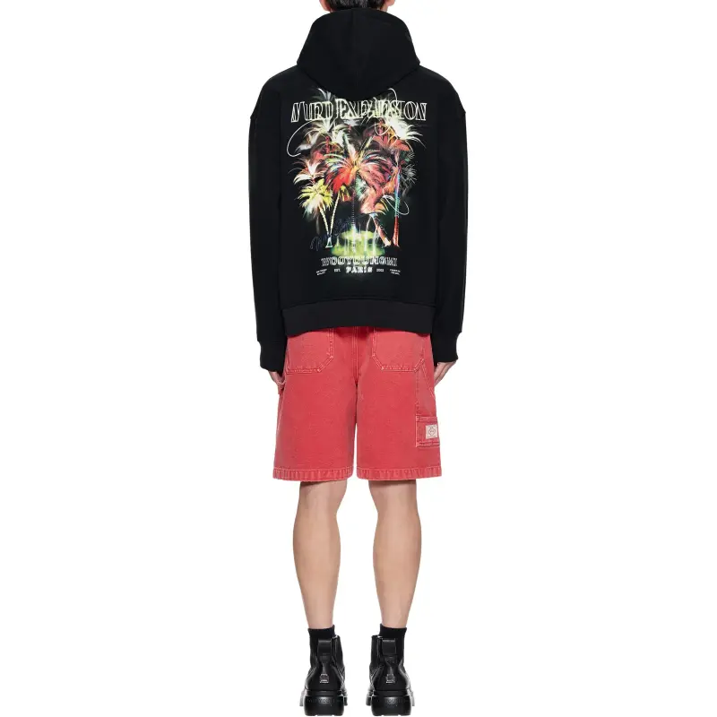 WOOYOUNGMI Palm Tree Hoodie-3