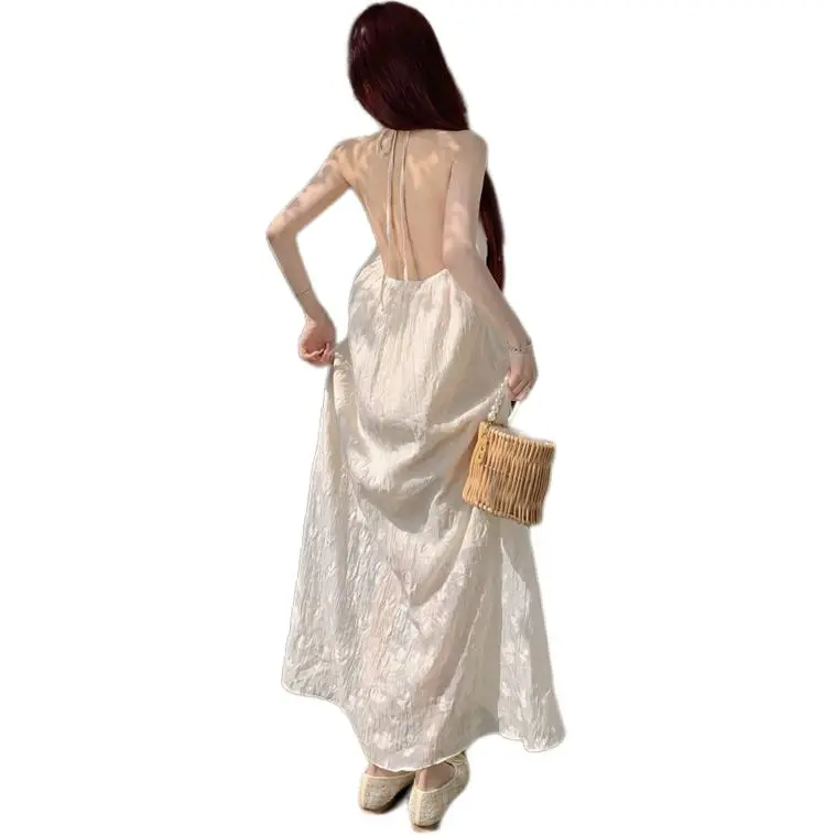 GOSO Slip Dresses Women's Light Apricot-1