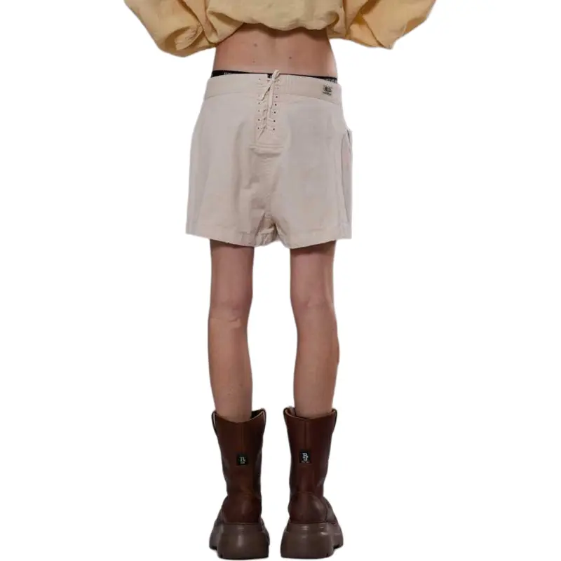 R13 SS25 Casual Shorts Women's Beige-3