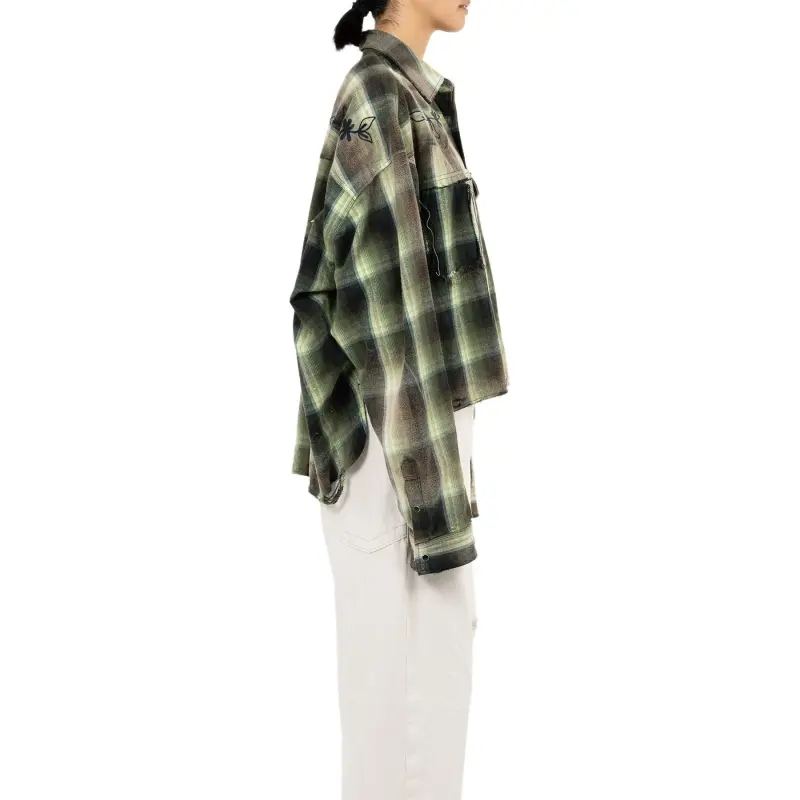 Maison Mihara Yasuhiro SS25 Shirt Women's Green-4