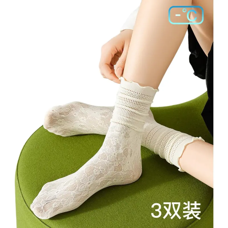 Temooues Mid Calf Socks Women's 3 Pack-1