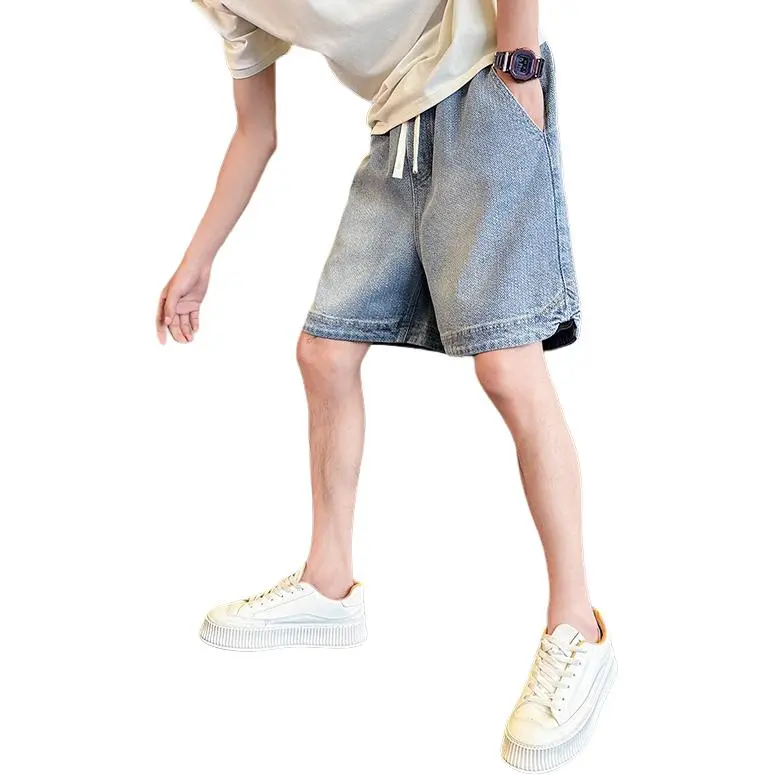 FRQ Denim Shorts Unisex-4