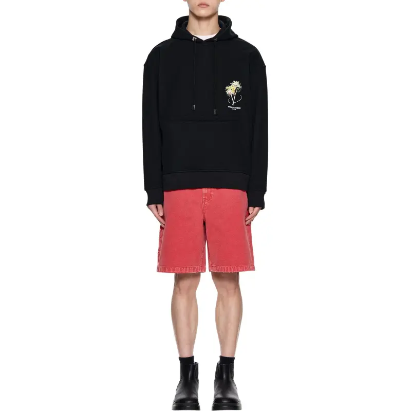 WOOYOUNGMI Palm Tree Hoodie-2