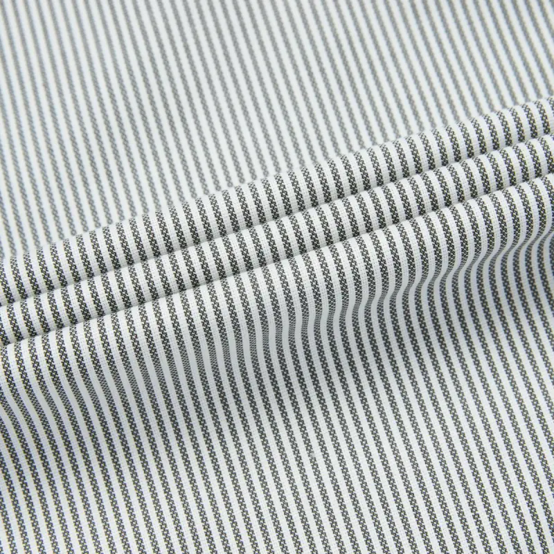 ARMANI EXCHANGEAE FW24 Shirt Men's White Navy Blue Stripes-5
