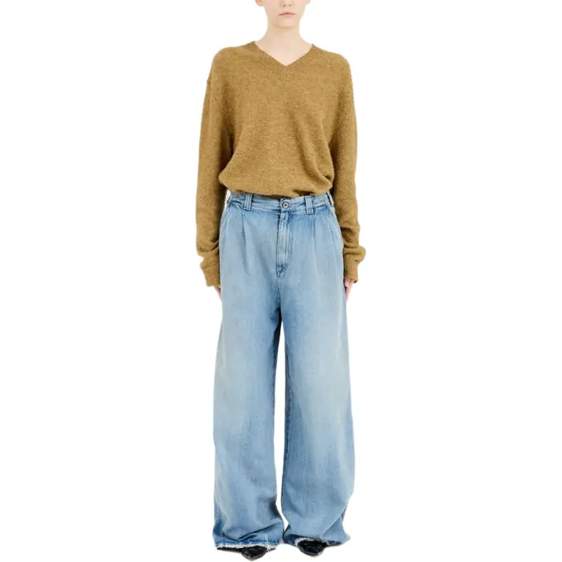 Maison Margiela Cotton Wide leg Jeans-1