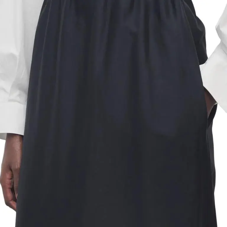 THE ROW Casual Long Skirt Women's Black-5