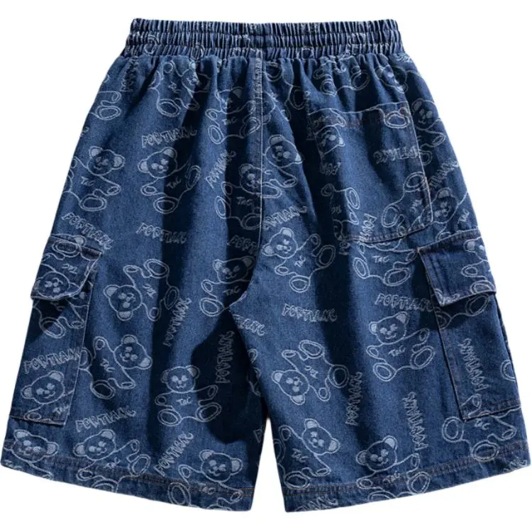 APUNCHLINEWORKSHOP Denim Shorts Unisex-1