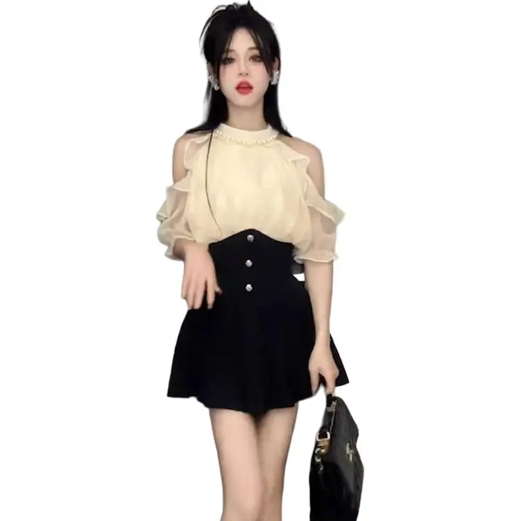 Dior Beauty Two Piece Skirt Sets Women's-3