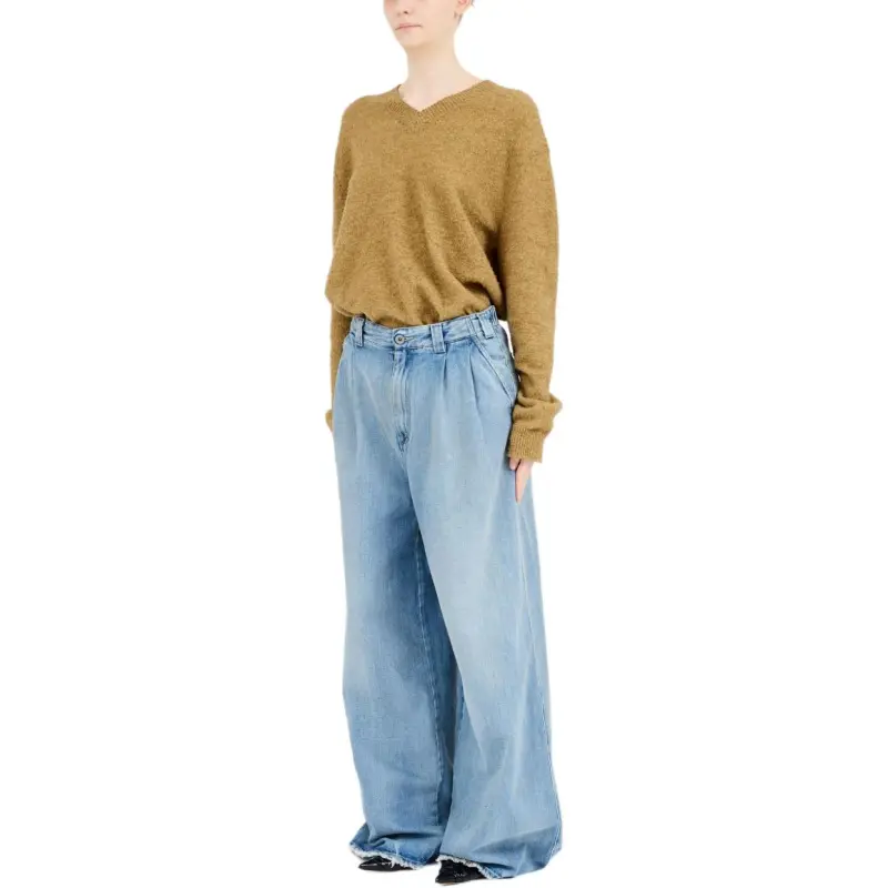 Maison Margiela Cotton Wide leg Jeans-3