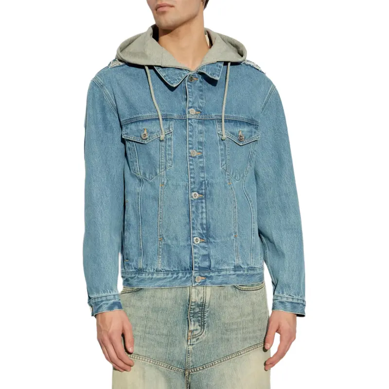 Vetements Deconstructed Hooded Denim Jacket-1