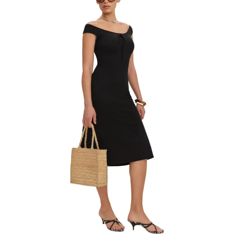 REFORMATION Milo Knit Dress Sleeveless Dress Women's-1