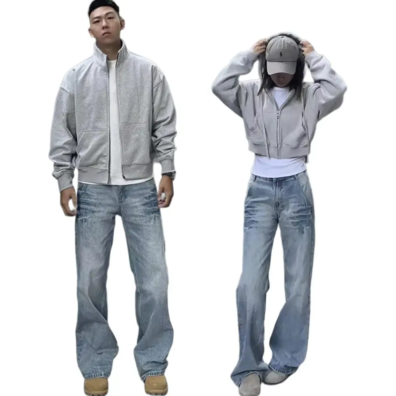 REXSHION Jeans Unisex Blue-1
