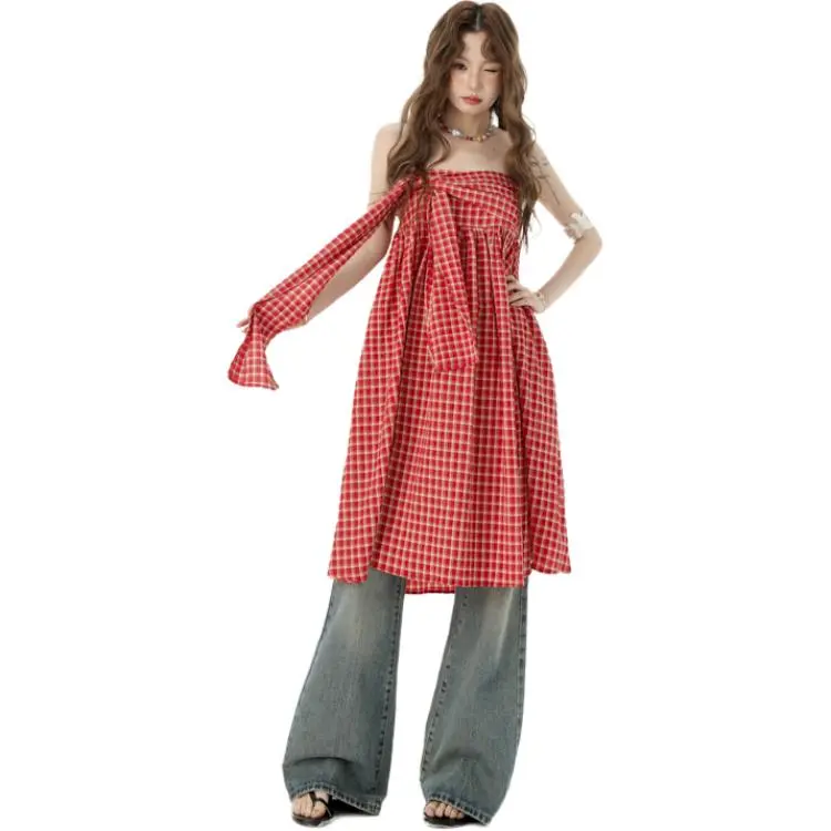 Kazakhstan Casual Long Skirt Women's-7