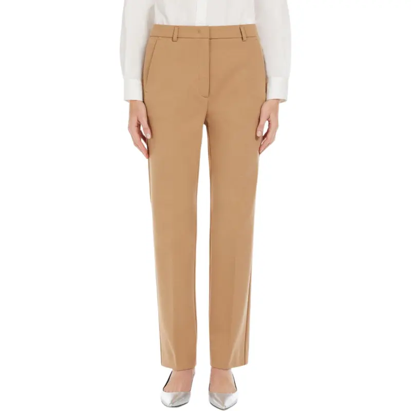 WEEKEND MaxMara Tanga Collection Casual Pants Women's Desert-2