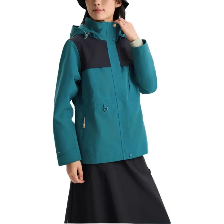 Columbia Transit SS25 Waterproof, Windproof, Breathable, And Thermal Windbreaker Jacket Women's Dark Green-3