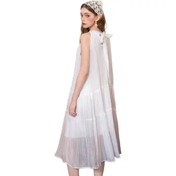 BANANA BABY Sleeveless Dress Women's White