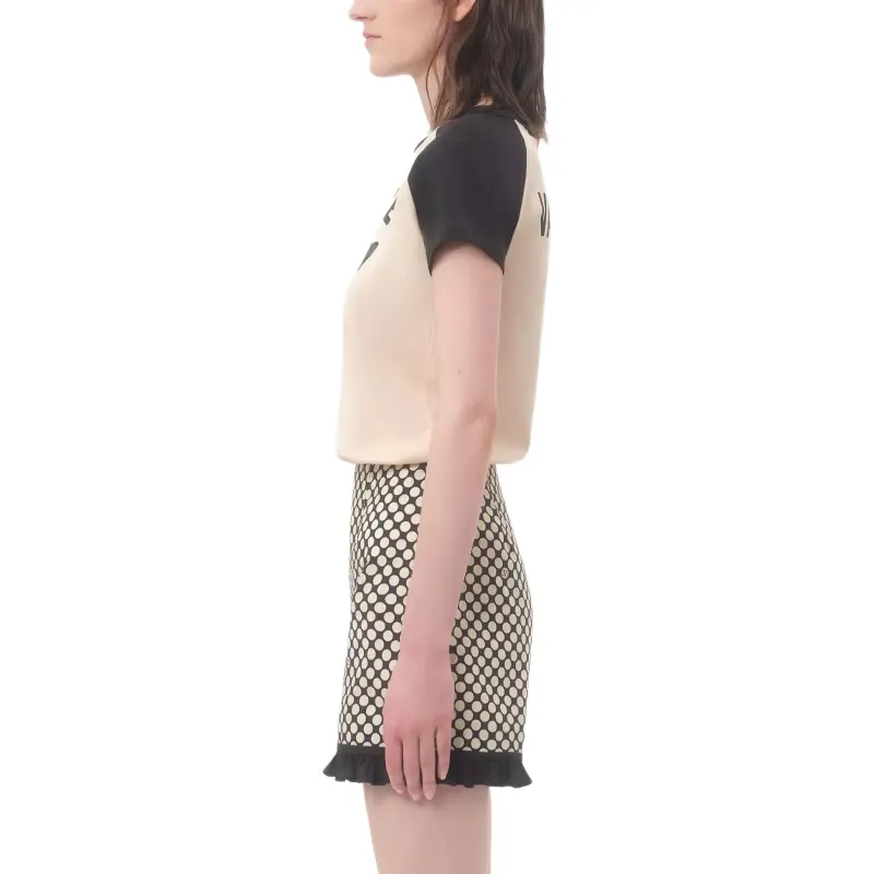 Valentino Raglan Sleeve T Shirt Women's Multicolor-4