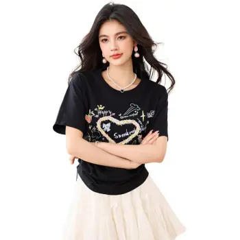 La Chapelle Regular T Shirt Women's Black