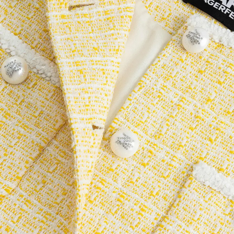 KARL LAGERFELD SS25 Knitwear Women's Yellow-3