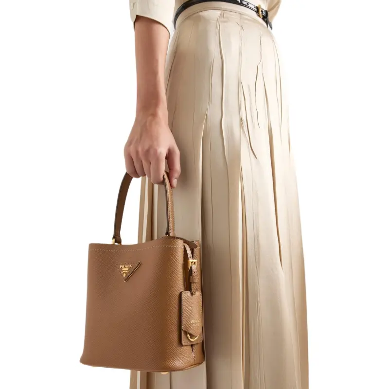 PRADA Satin Crepe Skirt-3