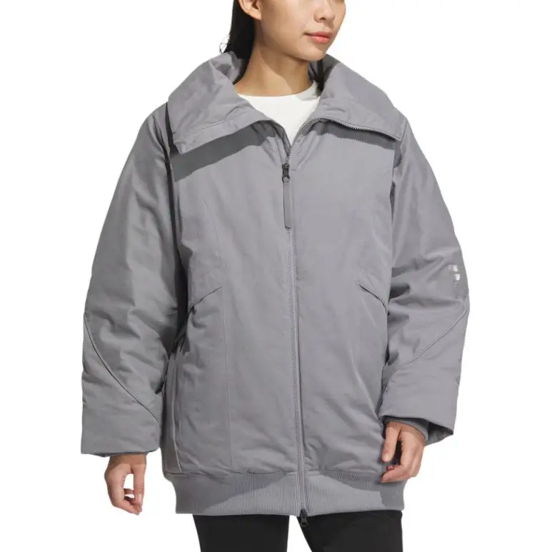 Adidas FUSTL W P JKT3 Puffer Jacket Women's Gray-1