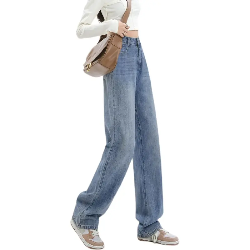 Weixi Jeans Women's Jade Sea Blue-2