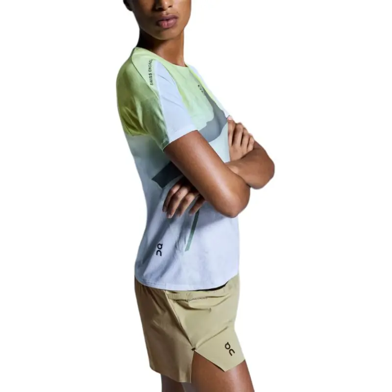 On Ultra Shorts Sports Shorts Women's Sour Pea Green-2