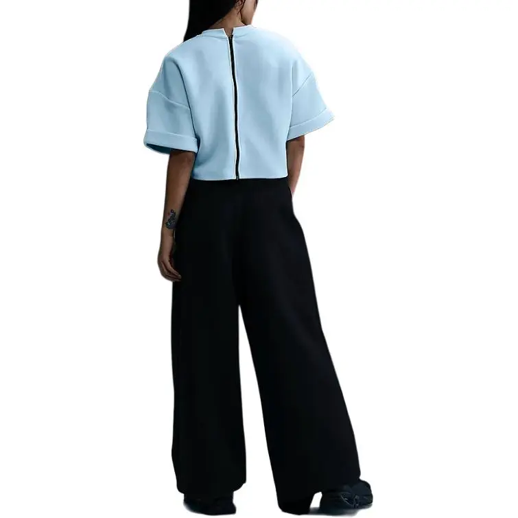 Nike Sportswear Tech Fleece T Shirt Women's Glacier Blue/Black-2