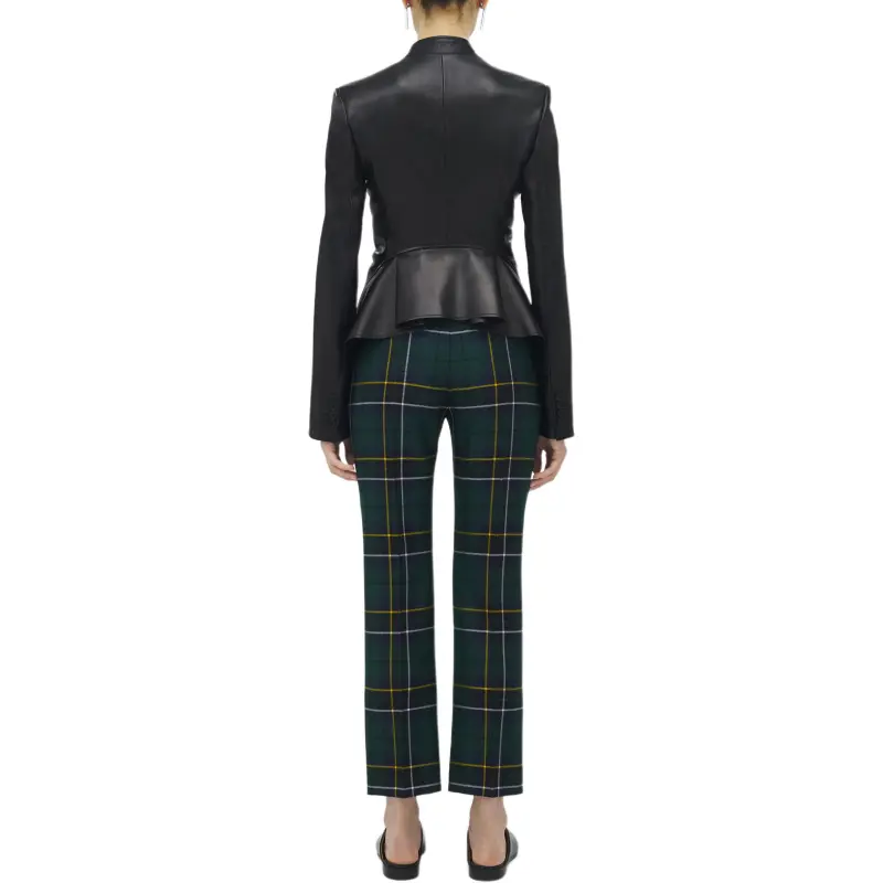 Alexander McQueen Leather Jacket Women's Black-3