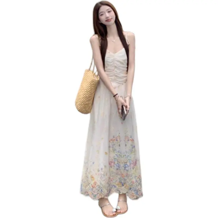 Mu Xiao Xin Slip Dresses Women's Dress-2