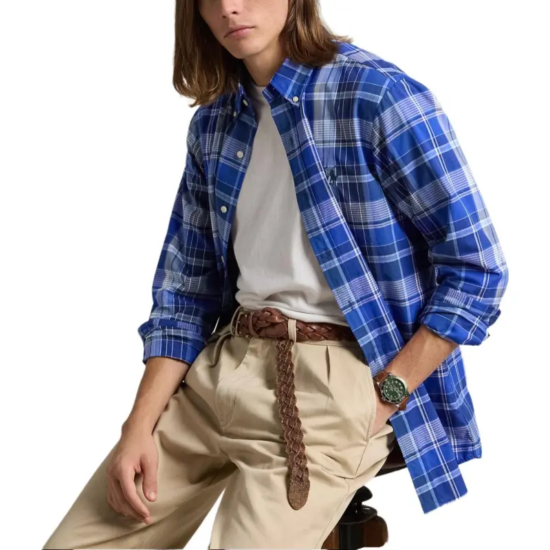 Polo Ralph Lauren Shirt Men's Blue-4