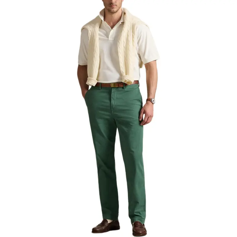 Polo Ralph Lauren Casual Pants Men's Dark Forest Green-1