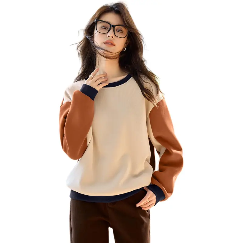 Mo Han Yi Mei Sweatshirt Women's Almond Caramel-2